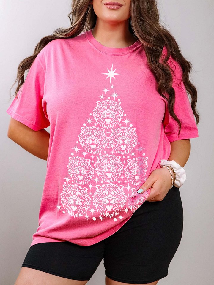 Chow Chow Christmas Tree T-Shirt product image (1)