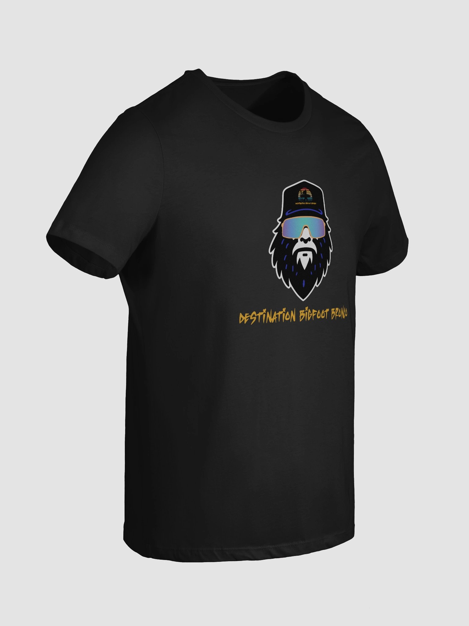 Destination Bigfoot Bronco Bigfoot Logo Bella+Canvas Women's Supersoft Relaxed-fit T-Shirt (Black) product image (8)
