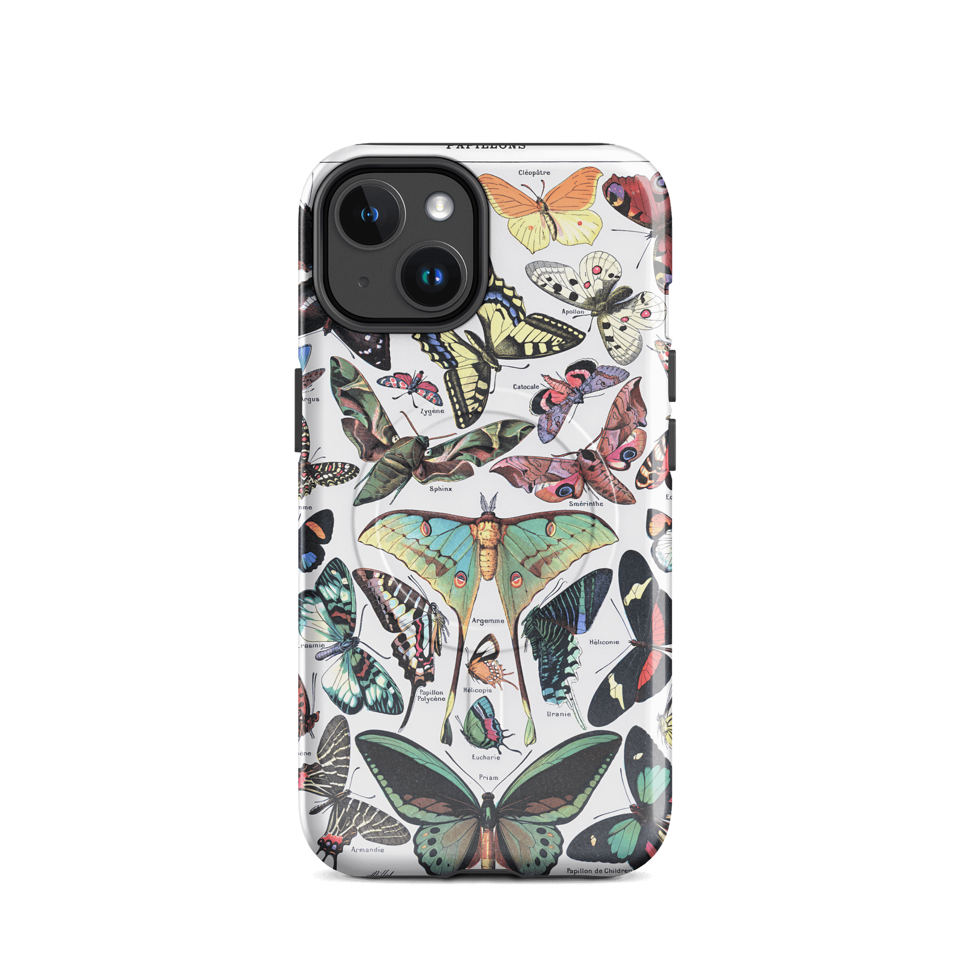 Butterflies iPhone® Magsafe® Case - Papillons by Adolphe Millot product image (33)