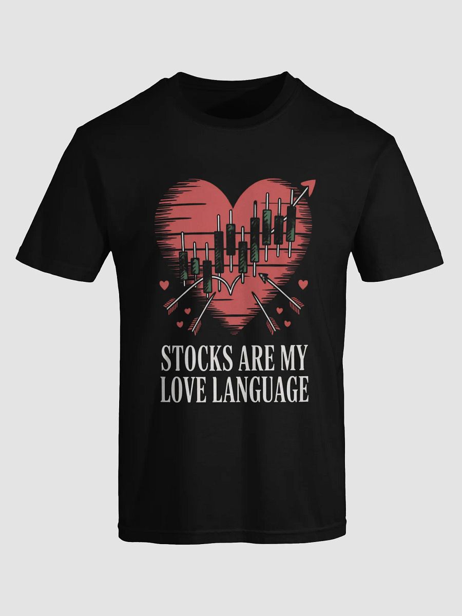 Stocks Love Language Heart T-Shirt product image (5)