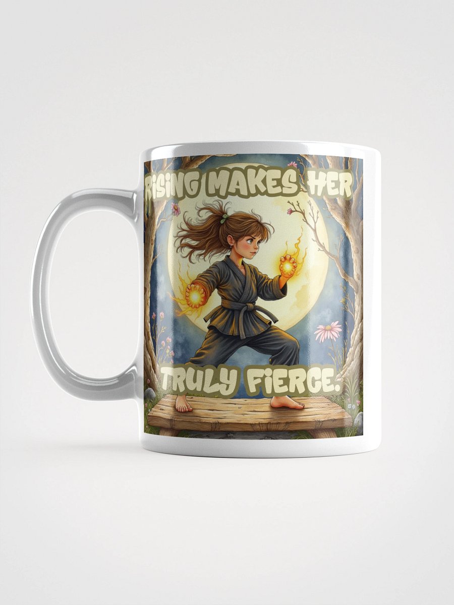 Rising Makes Her Truly Fierce – Empowered Martial Arts Girl Design product image (6)