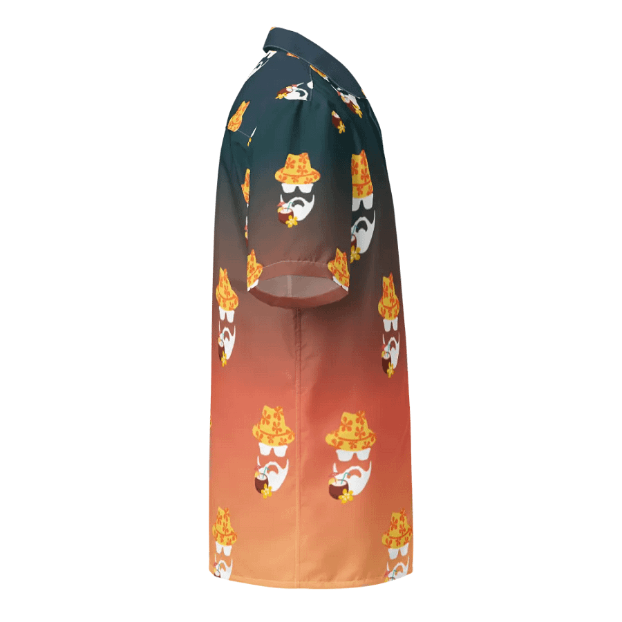 The Jon Hawaiian Shirt- Green/Orange product image (8)