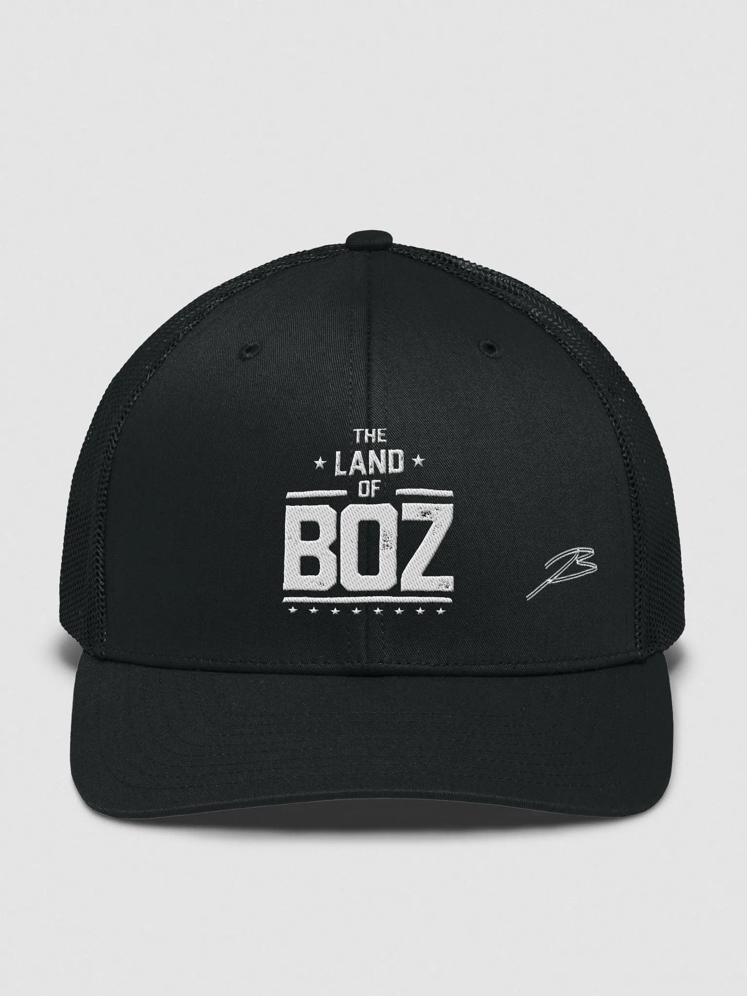 The Land of Boz Trucker Hat product image (1)