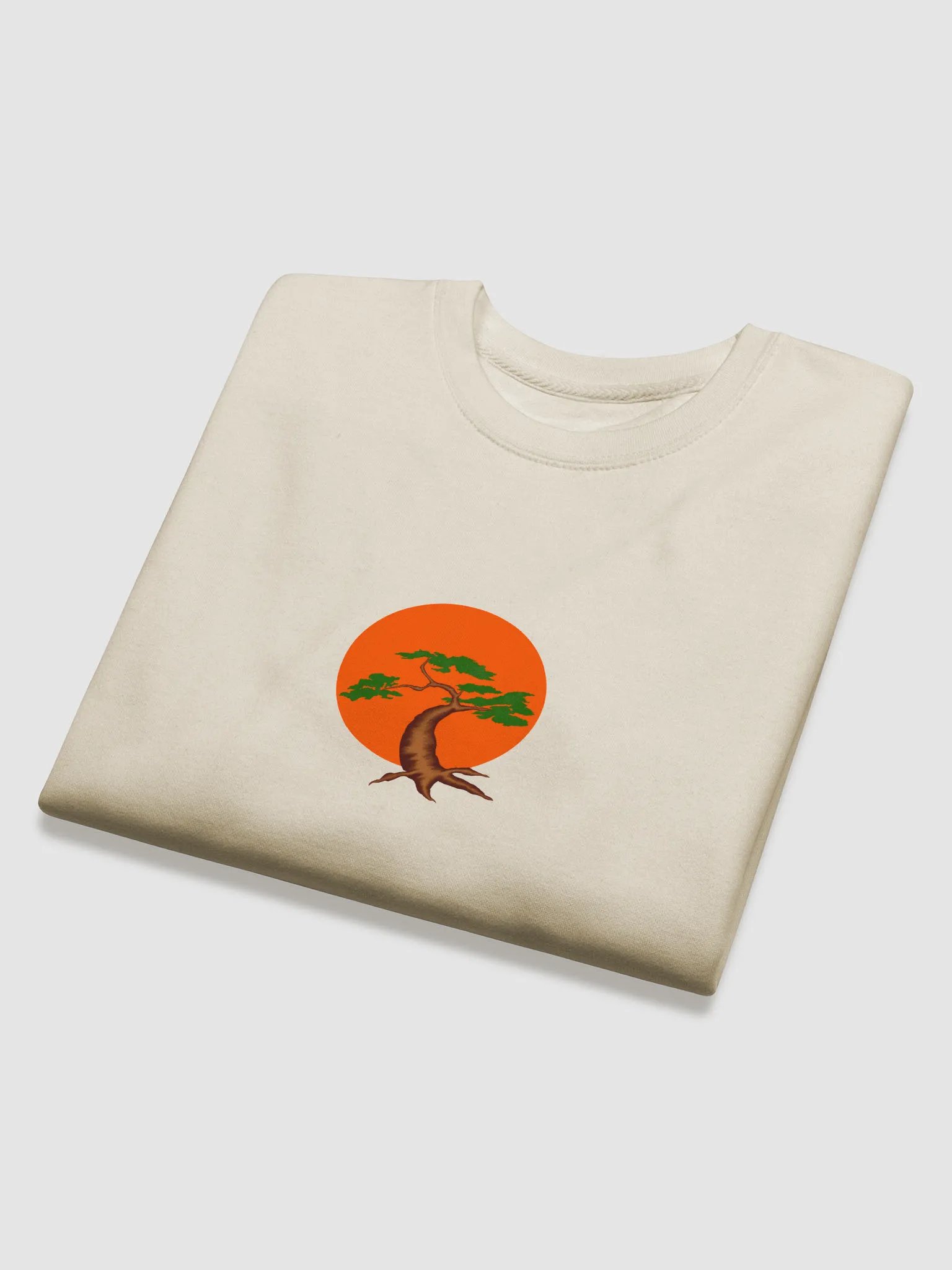 Curvy Tree Orange Sunset Sweatshirt product image (4)