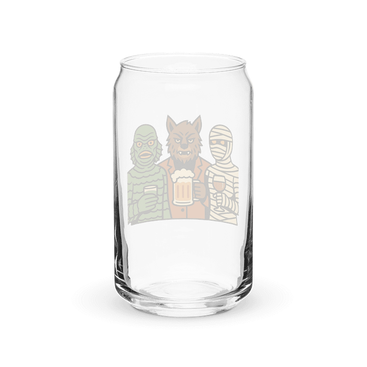 Monster Mash Can-Shaped Glass Set (Female Mummy) product image (6)