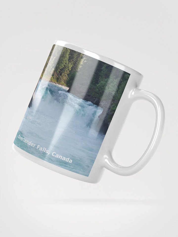 White Glossy Mug - Overlander Falls product image (3)