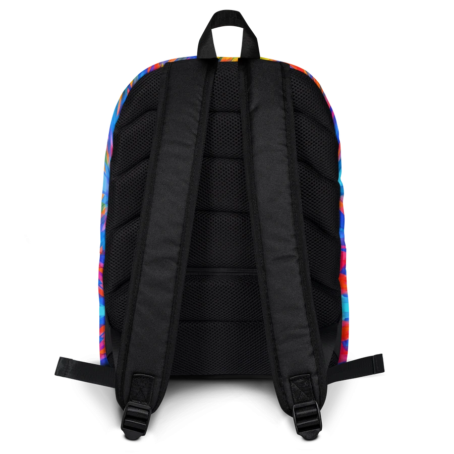 Digital Rainbow Pixels Flow - Backpack product image (9)