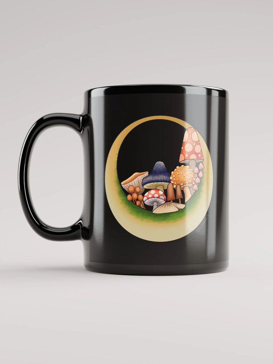 Moonie Shrooms Black Coffee Mug product image (12)