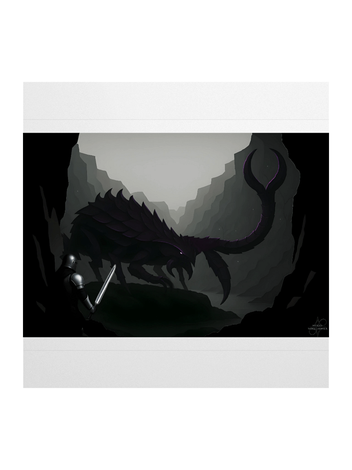 Cavern Confrontation - Steel vs Stone Sticker product image (1)