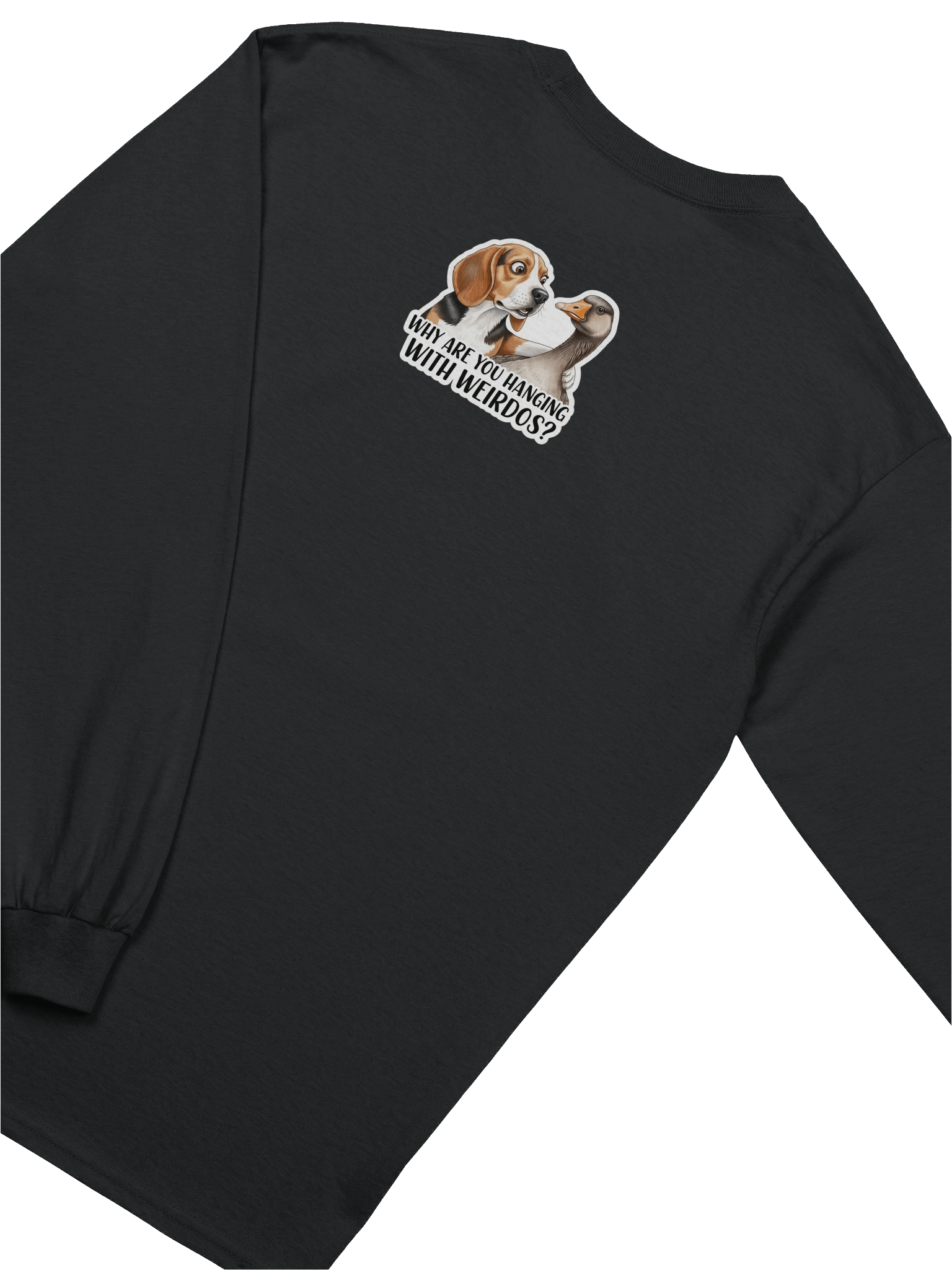 Why are You Hanging? Long sleeve Tee product image (4)