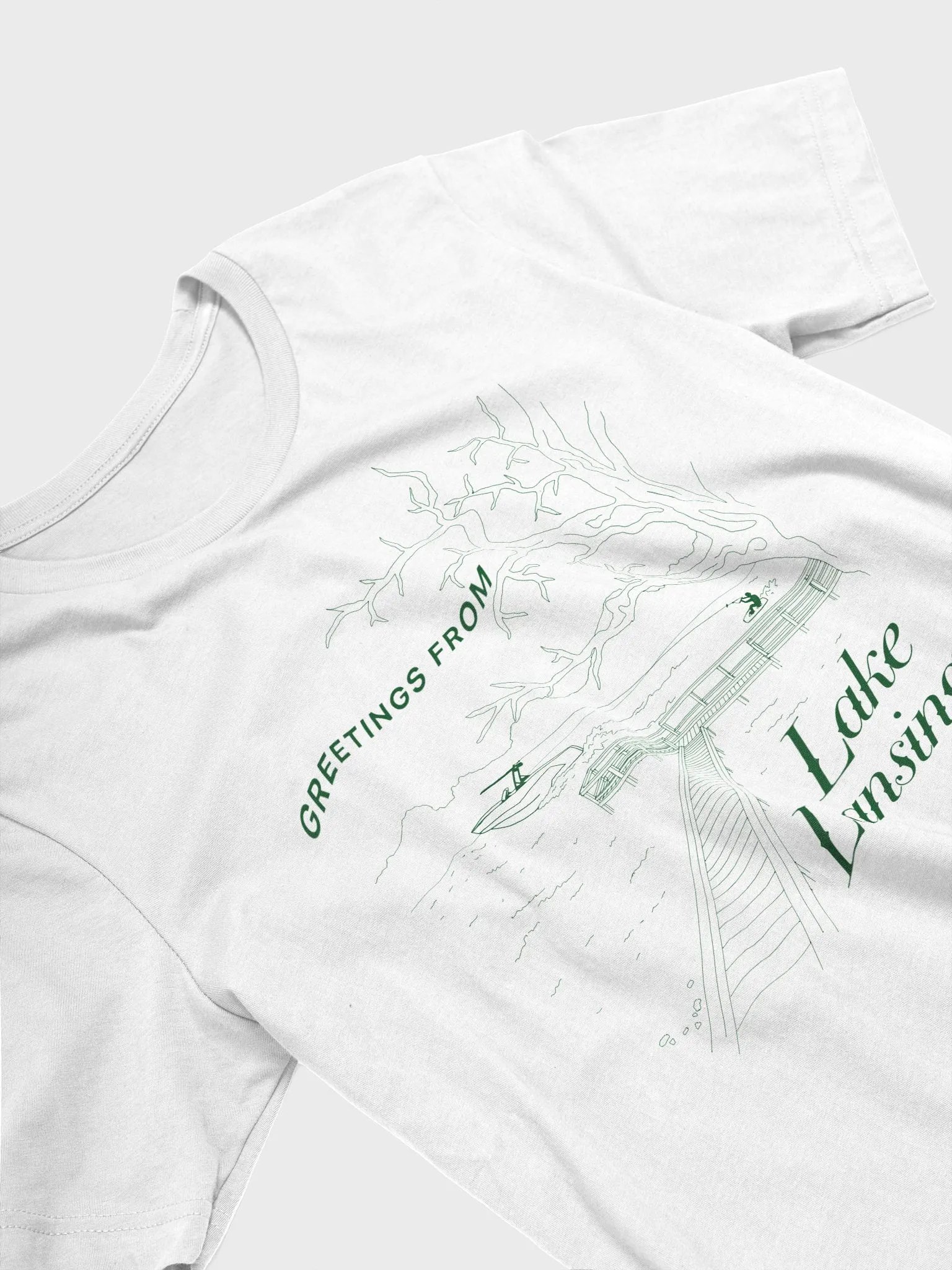 MSU Wake Greetings Tee product image (3)