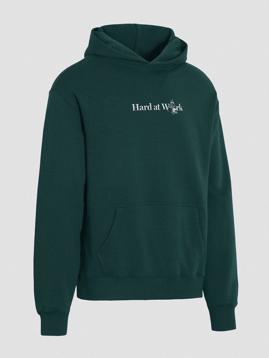 Hard at Work Oversized Hoodie (Green) product image (4)