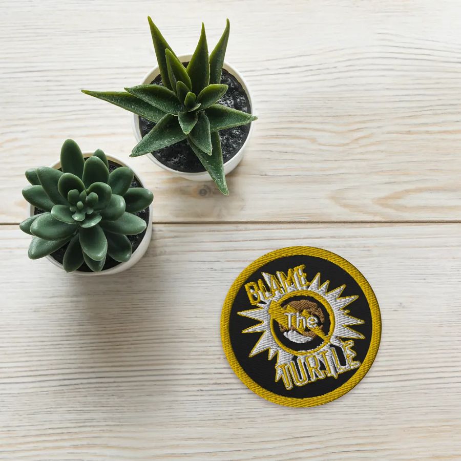Blame The Turtle! Patch product image (5)