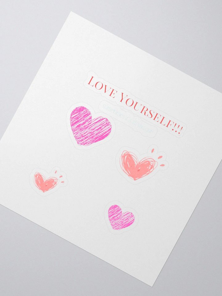 Love Yourself Stickers product image (5)