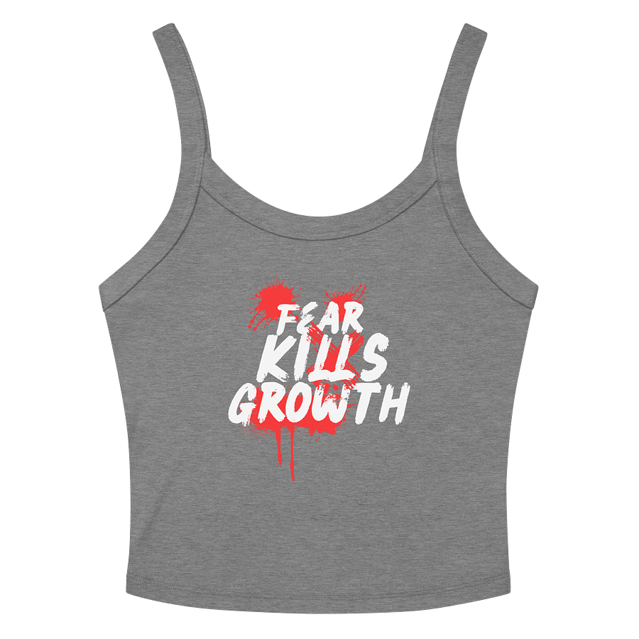 Fear Kills Growth Women’s Tank Top – Bella + Canvas Micro-Rib Fit product image (10)