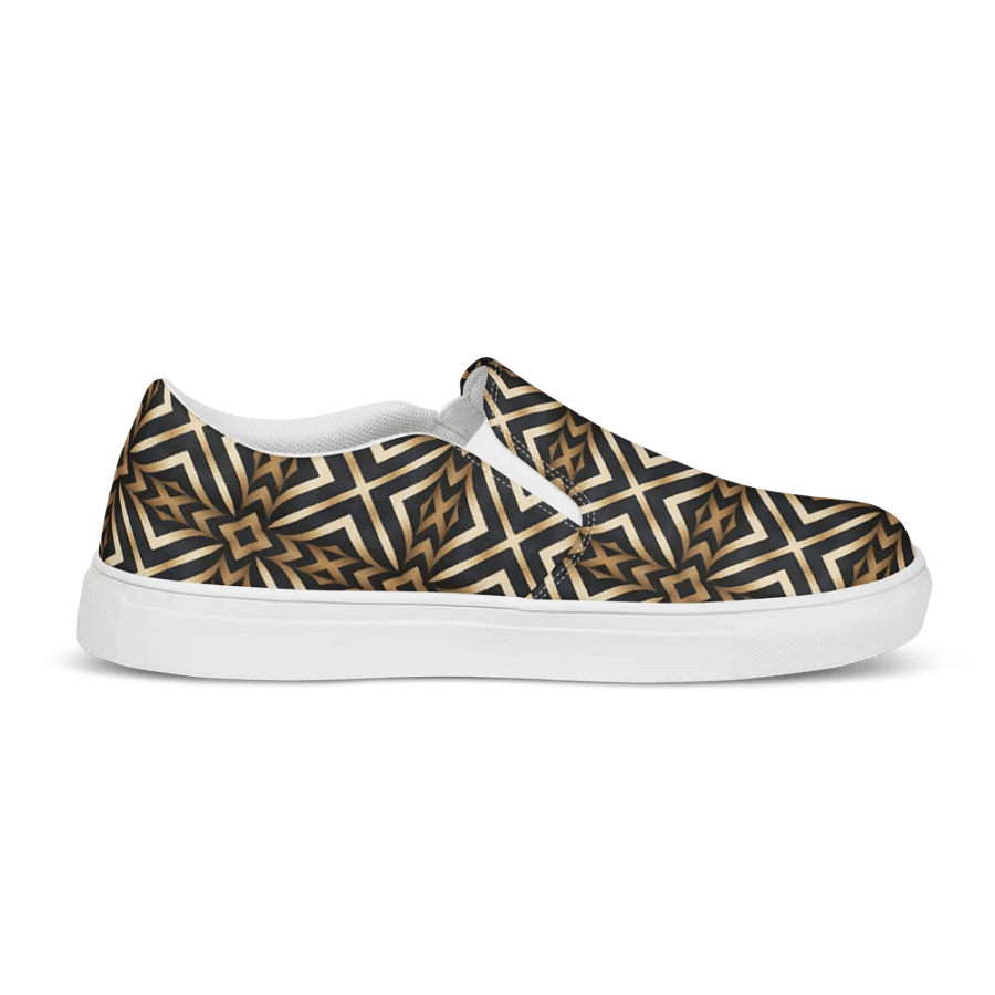 Geometric Illusion Slip-On Shoes product image (11)