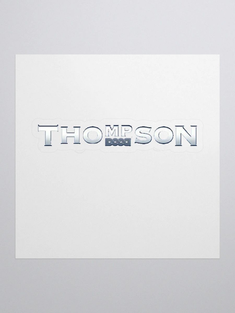 Thompson Kiss Cut Stickers product image (1)
