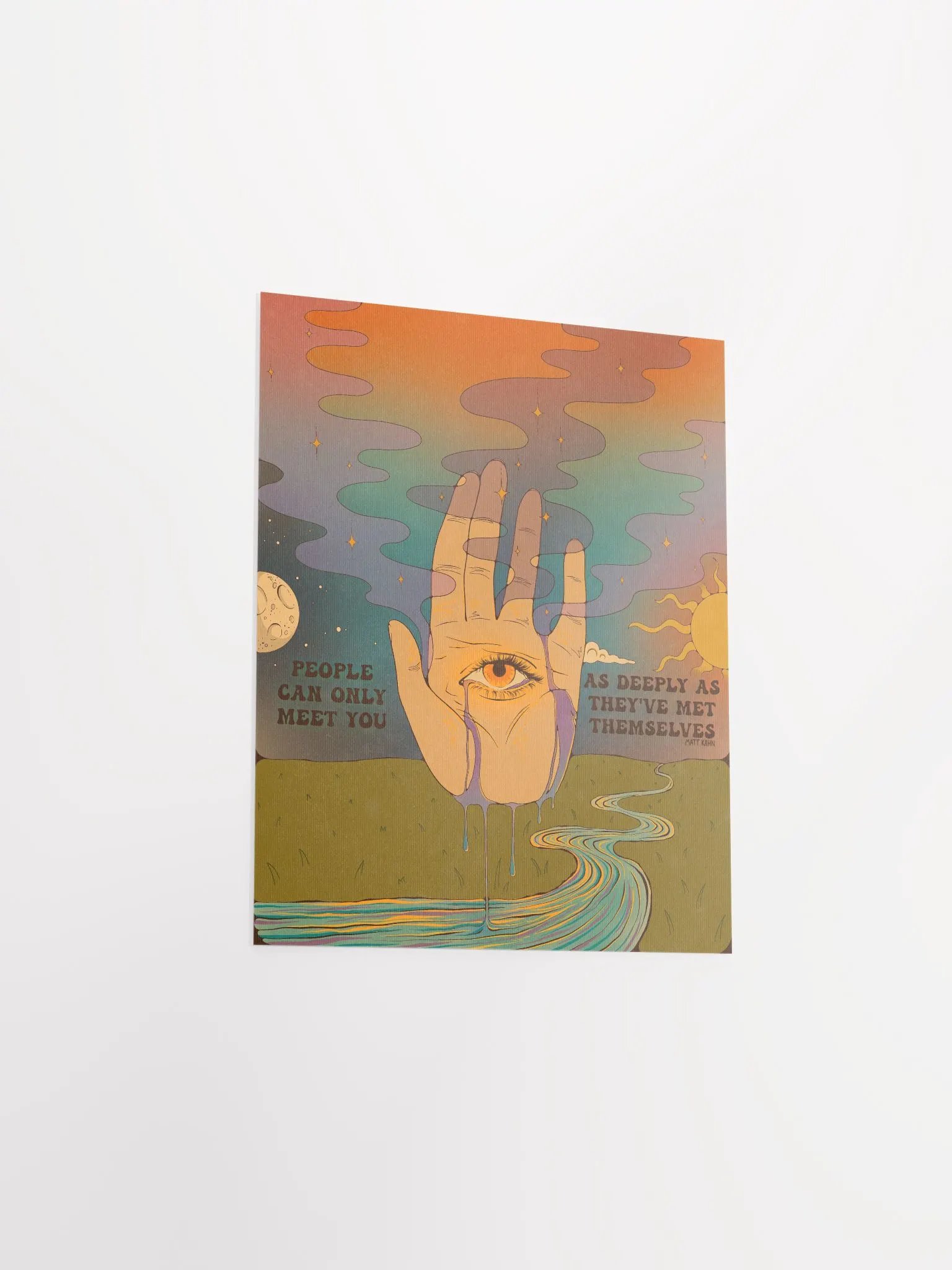 Matte Poster - Meet Yourself product image (2)