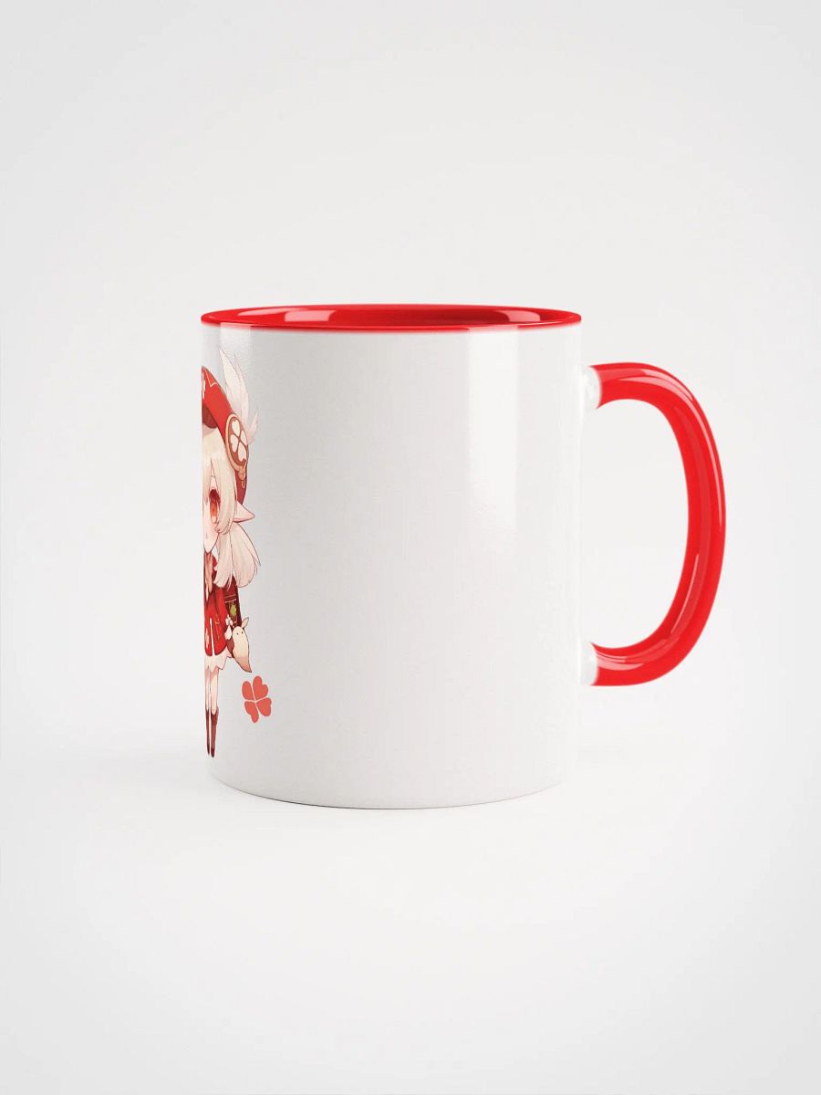 Klee Genshin Impact Ceramic Mug – Red Handle & Interior product image (2)