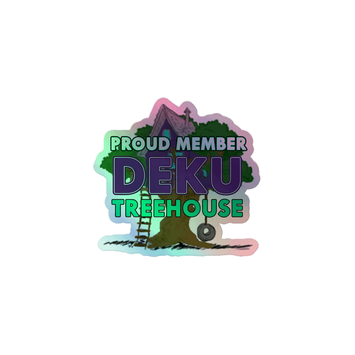 Deku Treehouse Sticker product image (1)