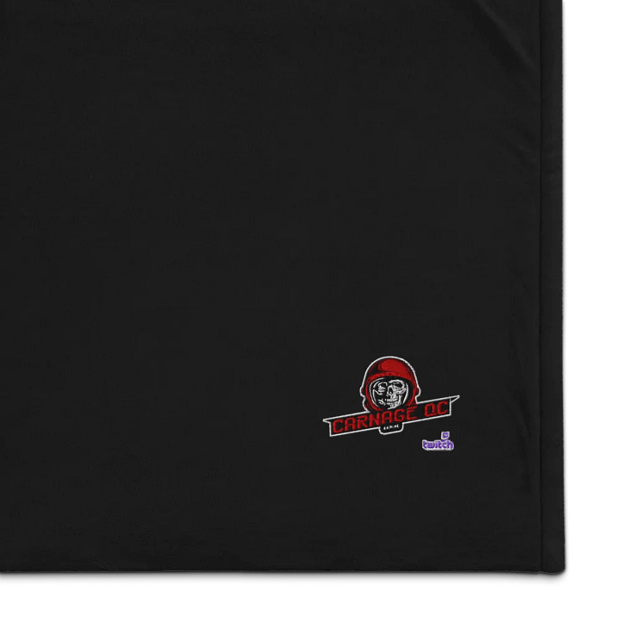 CARNAGE QC Gaming Sherpa Blanket product image (1)