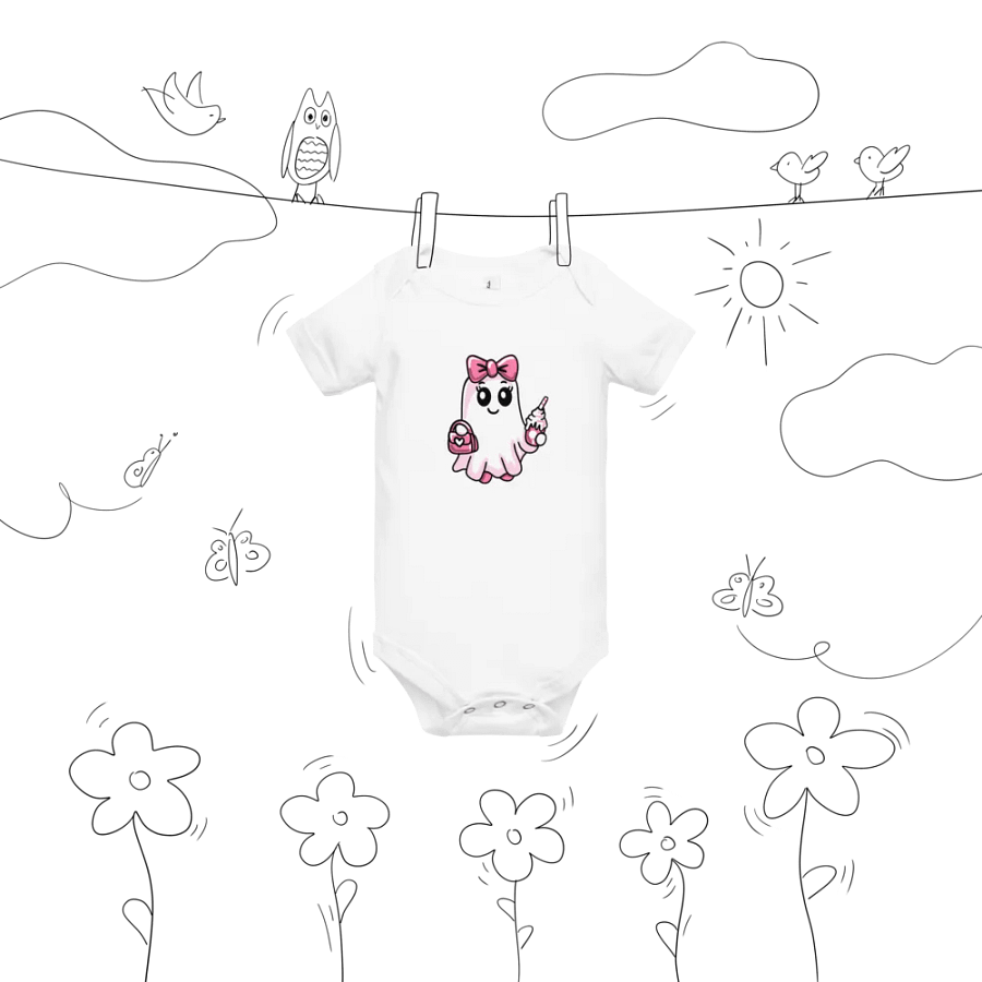 Cute Ghost Baby One Piece product image (4)