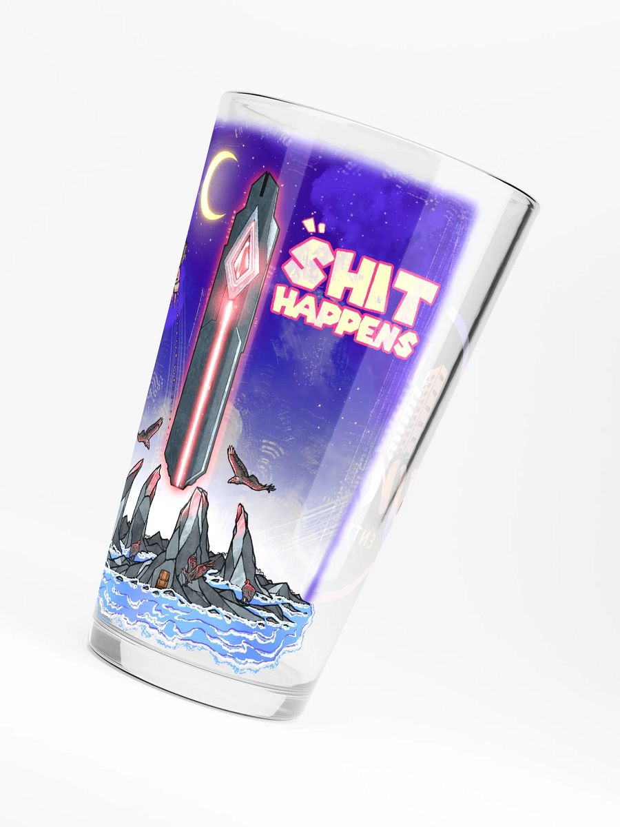 Shit Happens SCE Logo Shaker Pint Glass product image (6)