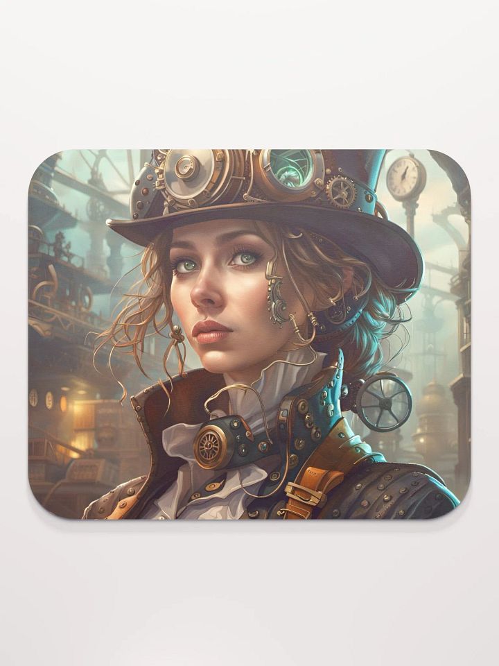Steampunk Female Mouse Pad product image (2)