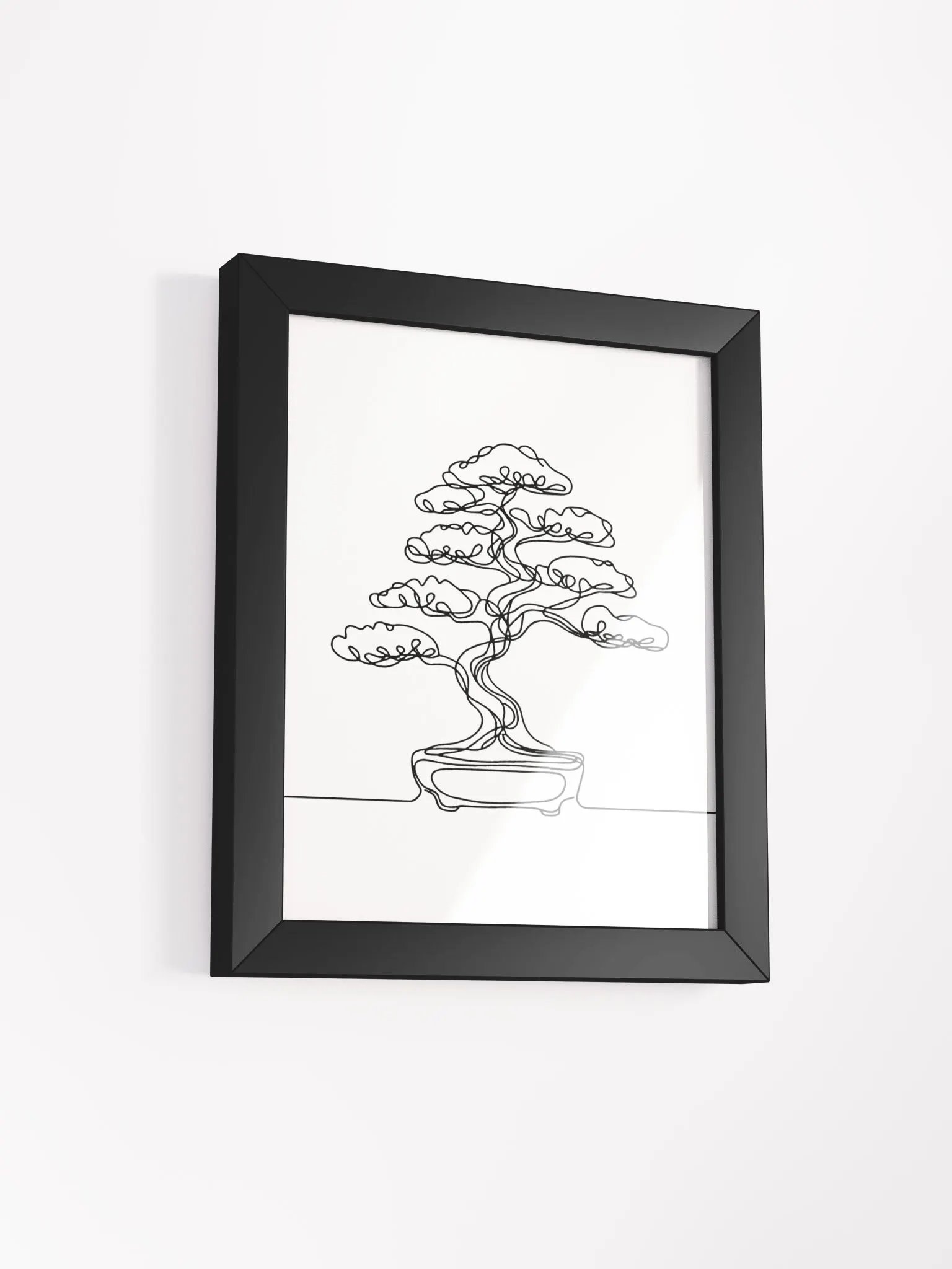 Bonsai Line Art Poster product image (40)