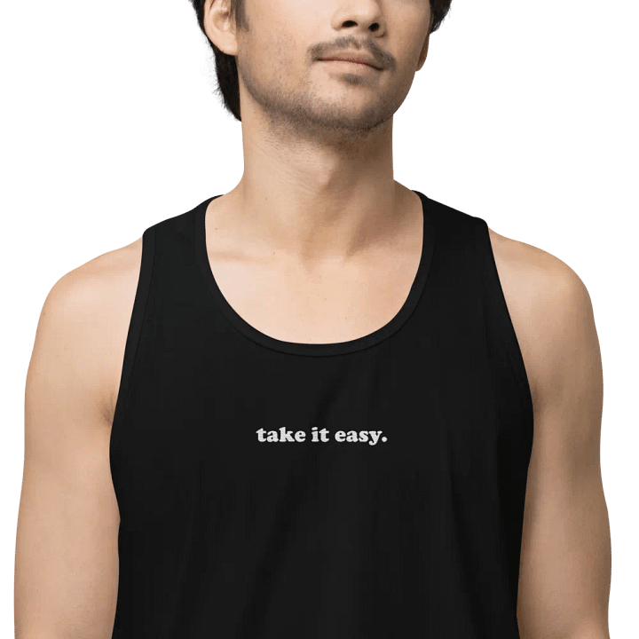 tank it easy: embroidered product image (2)
