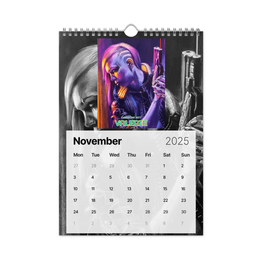 ELFSAR's 2025 FUTURE CYBER & CHROME CALENDAR product image (11)