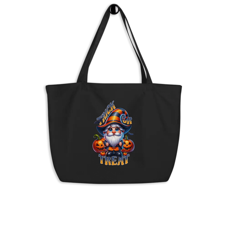 Halloween Gnome Trick or Treat Eco-Friendly Tote Bag product image (4)