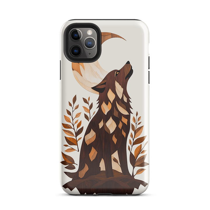 Mosaic Wolf iPhone® Tough Case product image (2)