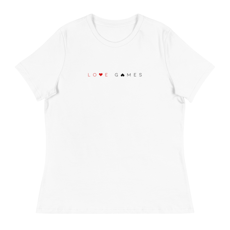 Love Games Women's Tee - White product image (1)