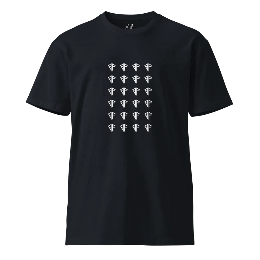 Navy/White Logo Tee product image (1)