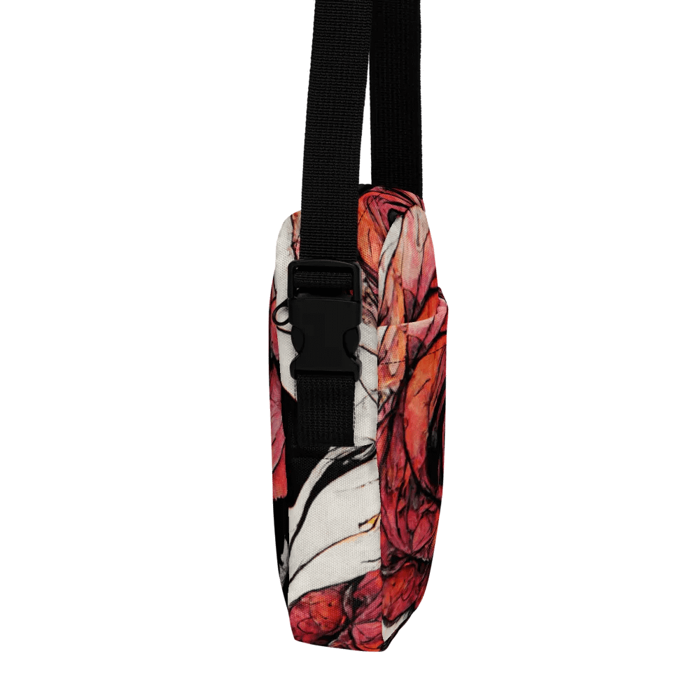 Swirling Rose All-Over Crossbody product image (4)
