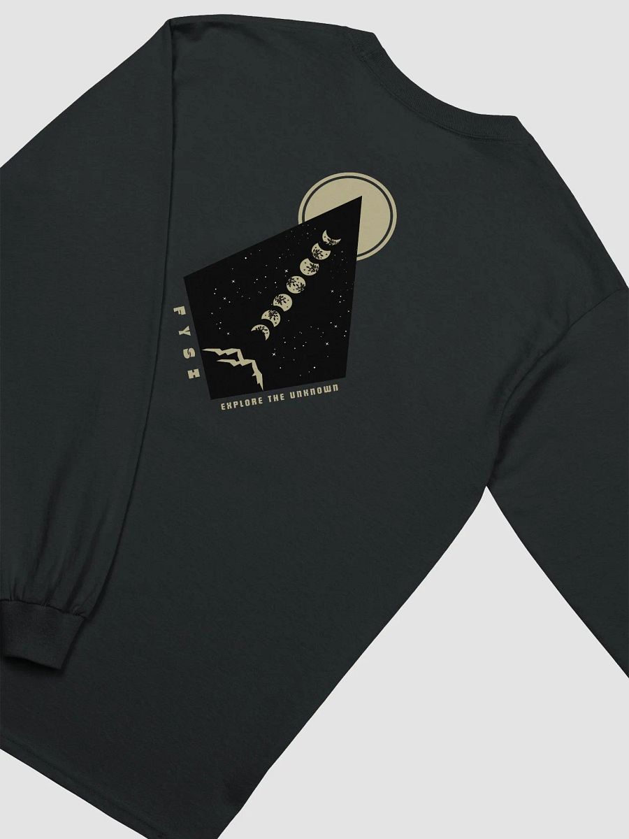 Moon Phase cotton Long Sleeve graphic t-shirt product image (4)