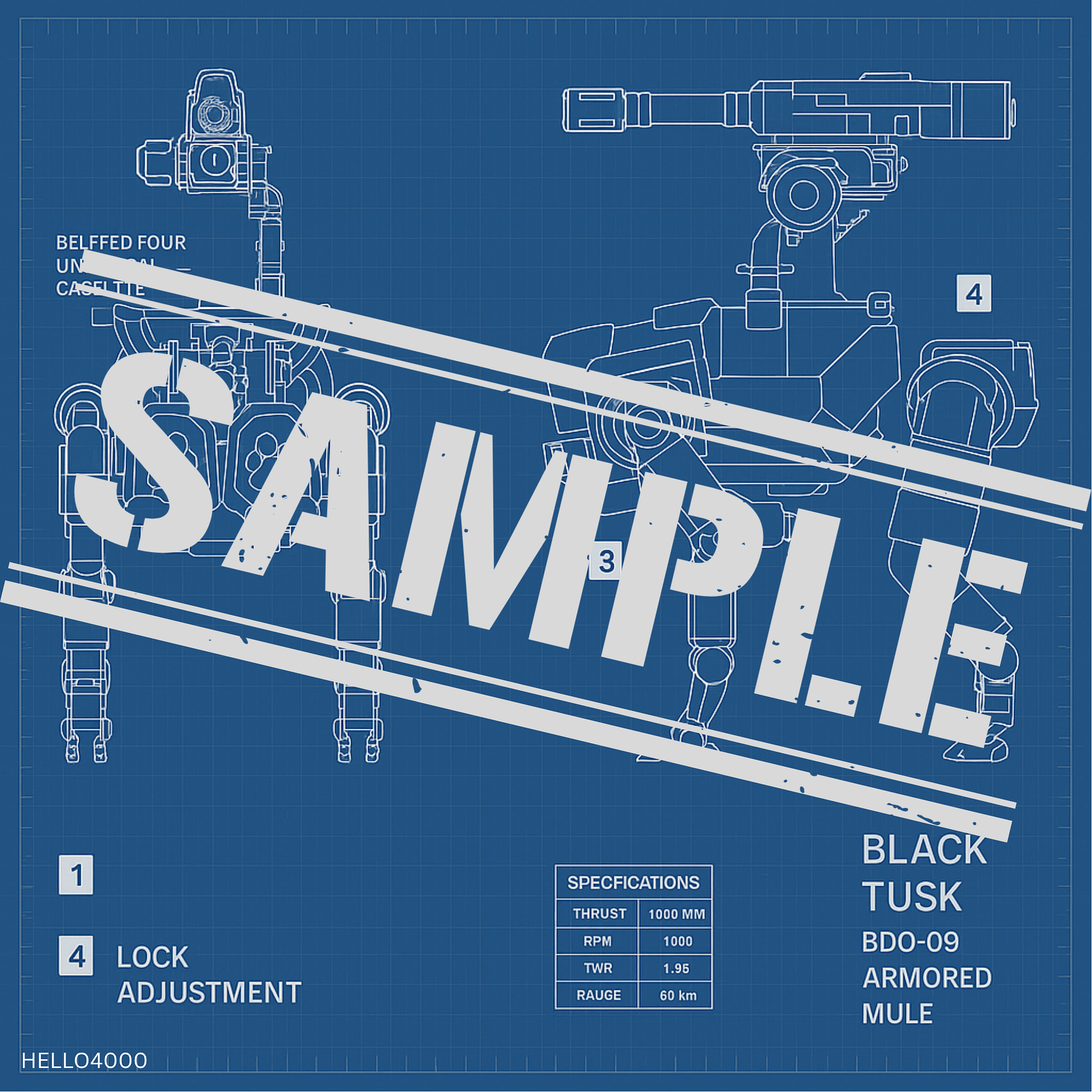 WARHOUND Blueprint PNG product image (1)