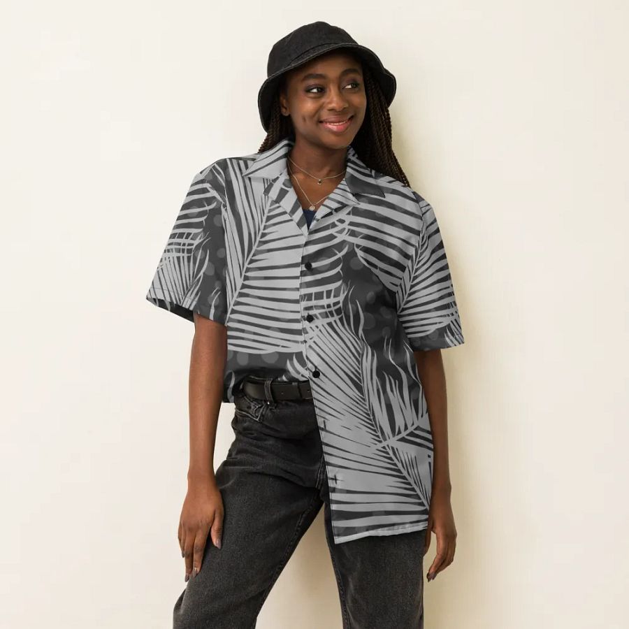 Tropical Breeze Palm Leaf Shirt product image (6)