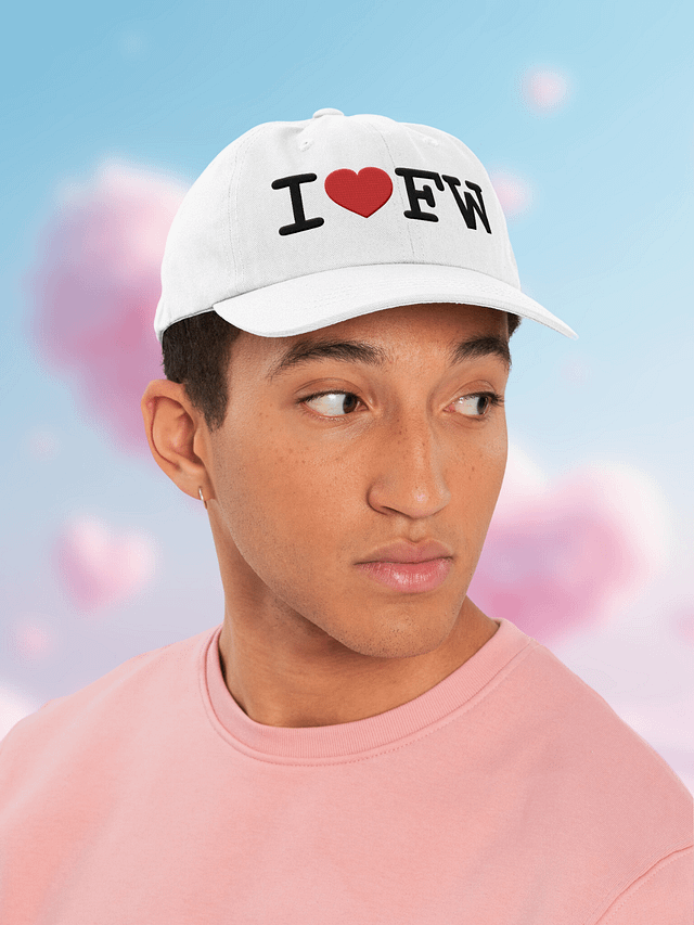I ❤️ Fourthwall Dad Hat product image (2)