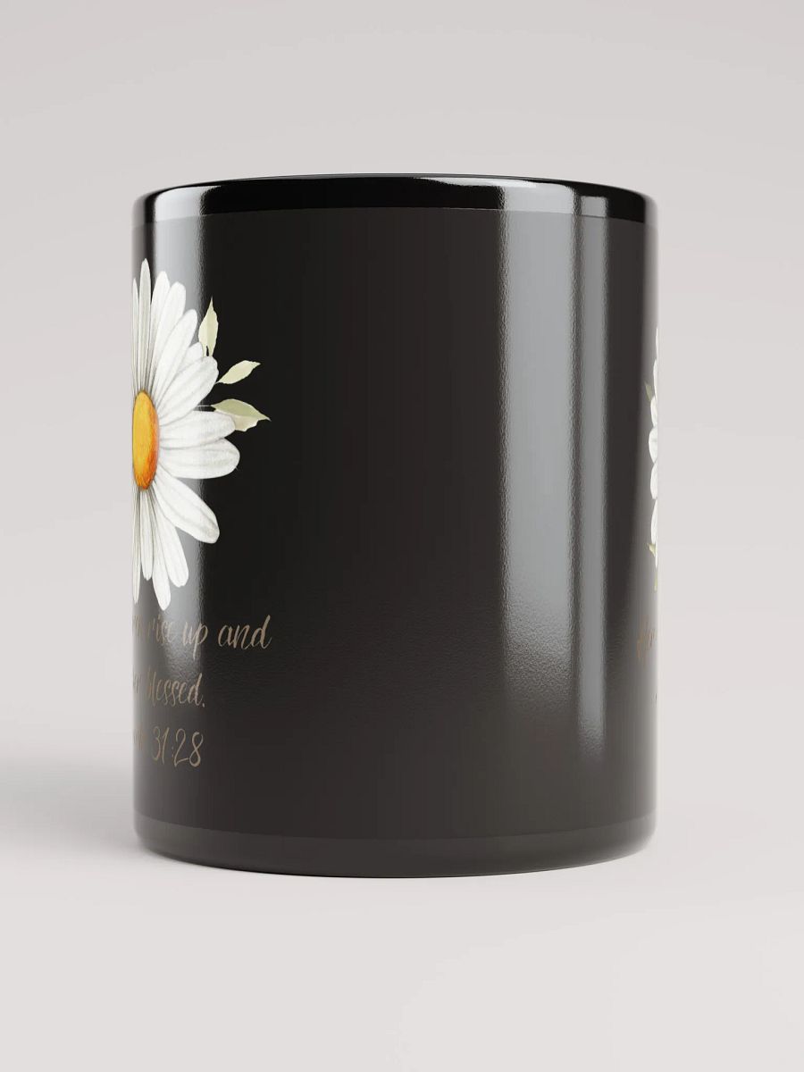 Blessed Mom Black Glossy Mug product image (10)