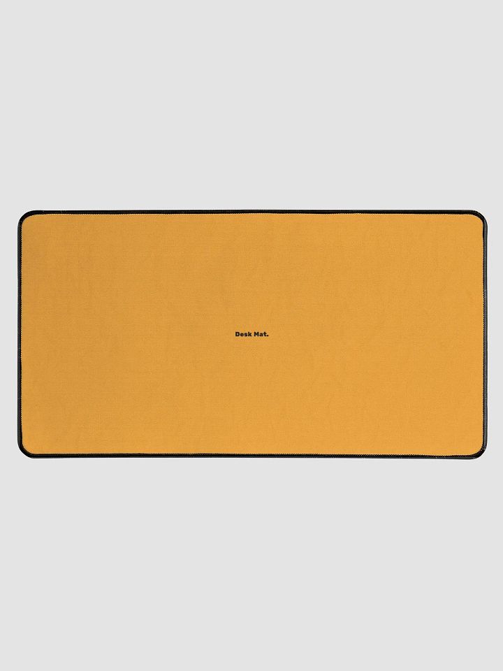 Orange - Desk Mat | L - Desk Mat product image (1)