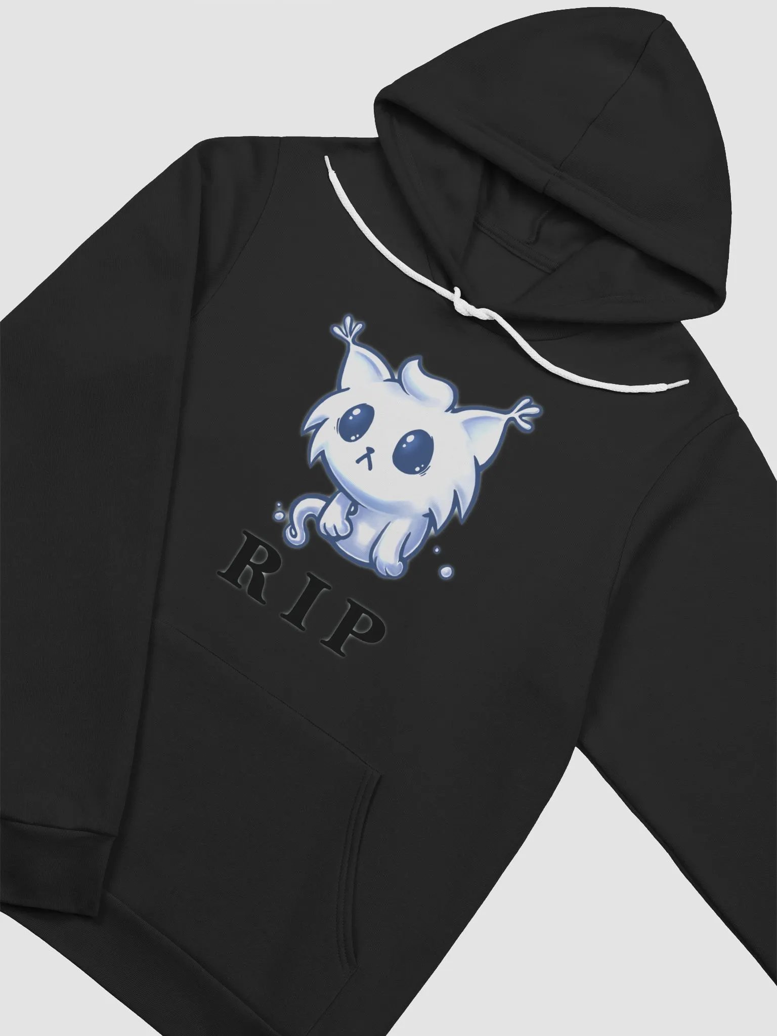 Bella+Canvas Supersoft RIP Hoodie (with text) product image (3)