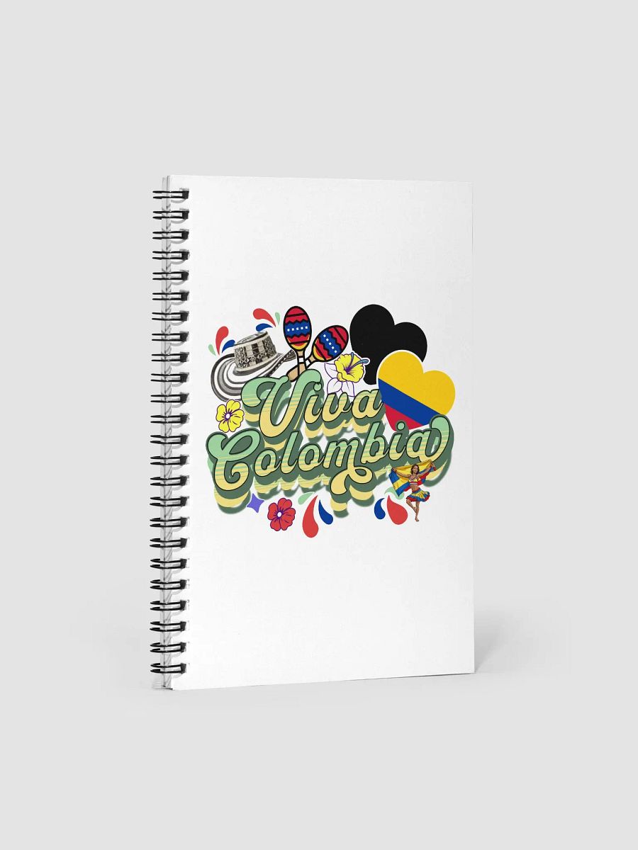 Viva Colombia Spiral Notebook product image (1)