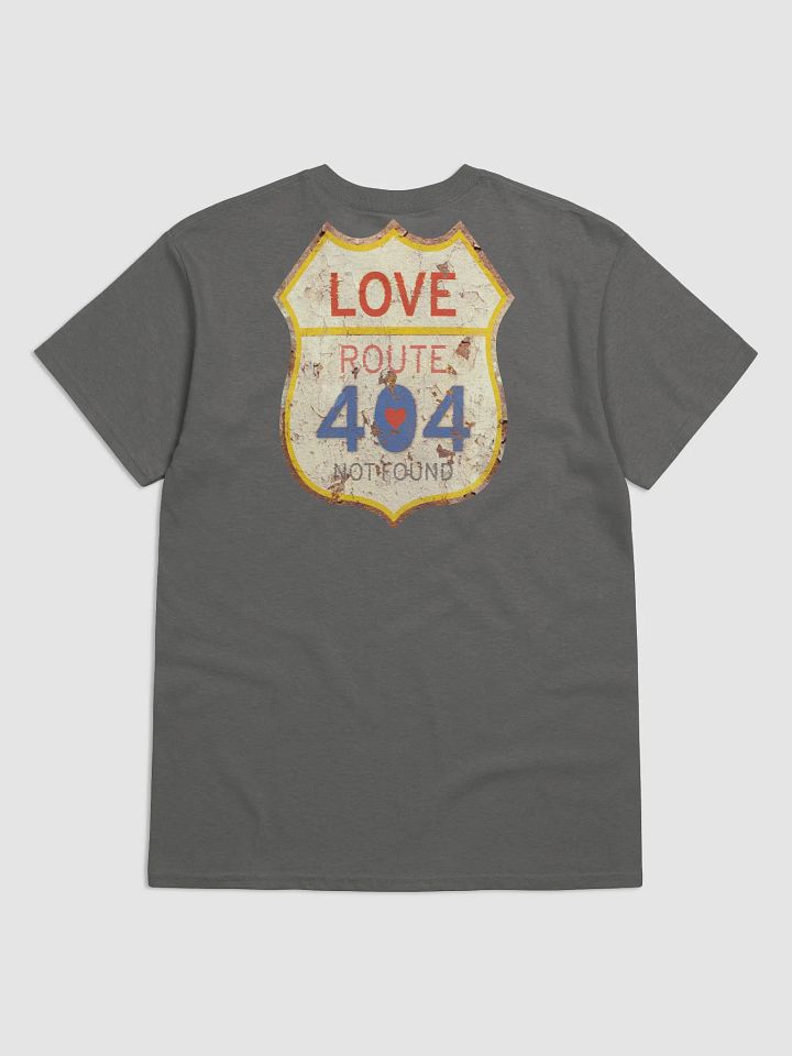 Funny 404 Not Found T-Shirt (Both Side) - Vintage Love Design for Tech Lovers & Geeks product image (34)