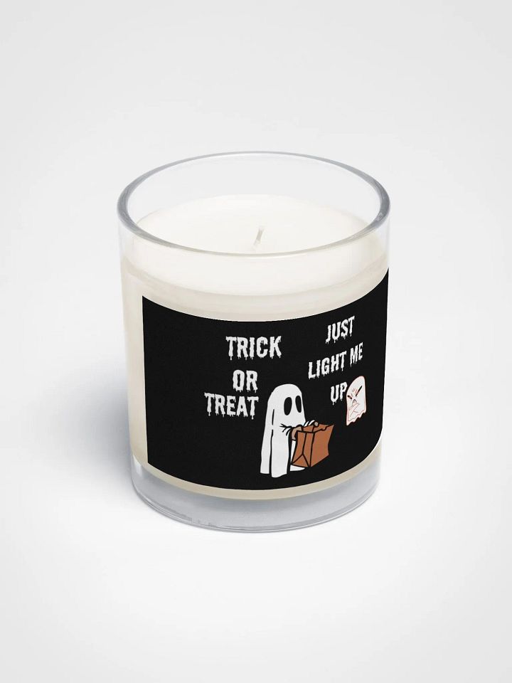 Spooky Trick Or Treat Ghost Soy Wax Candle product image (2)