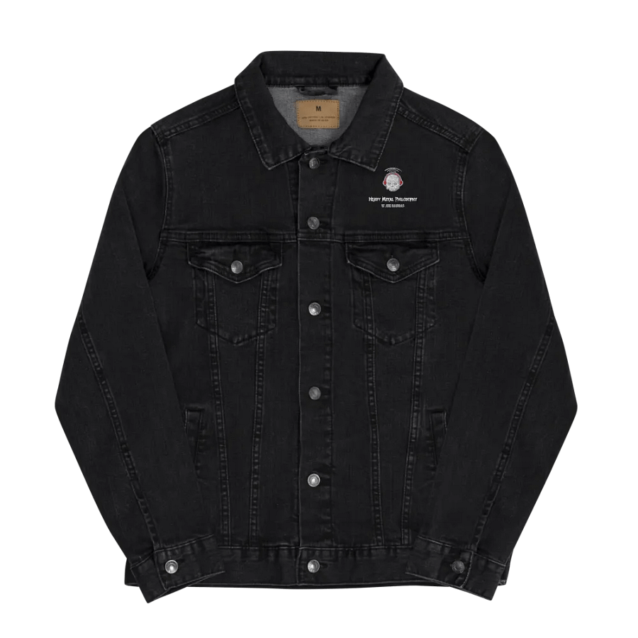 Skull Logo Unisex Denim Jacket product image (3)