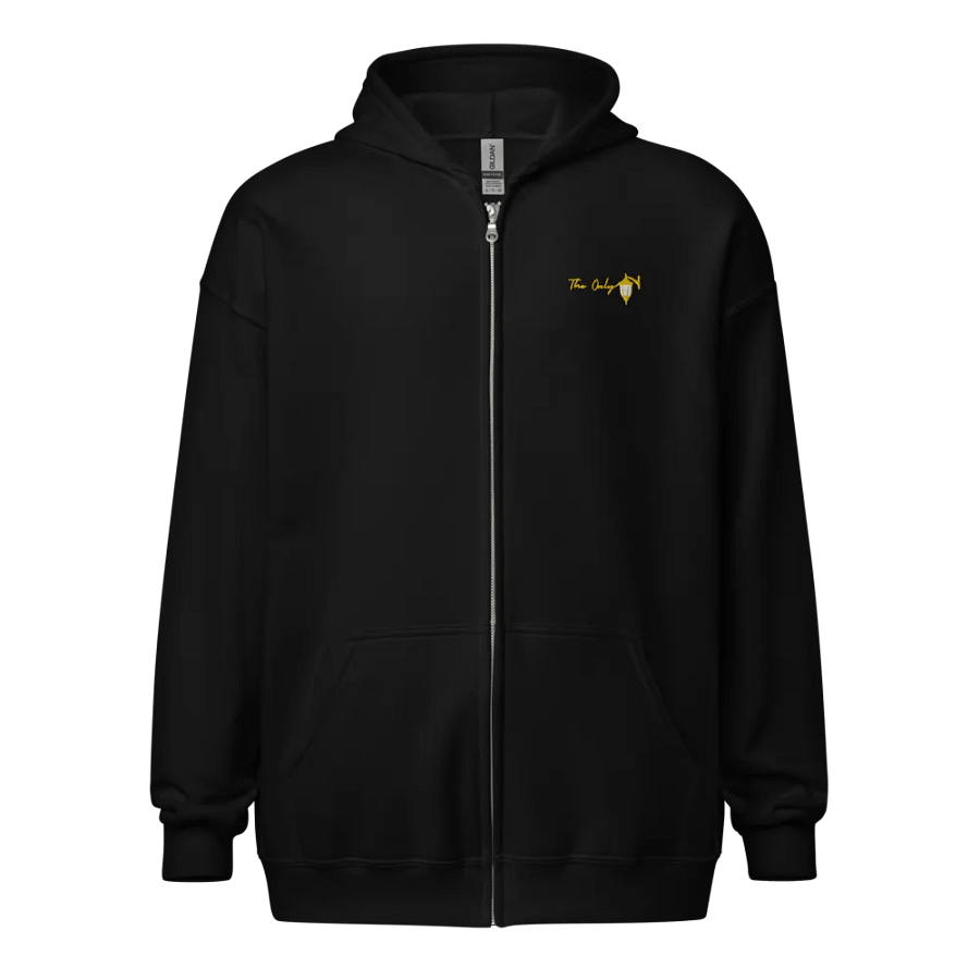 Loose Fit Zip Hoodie- Lamp Logo product image (1)