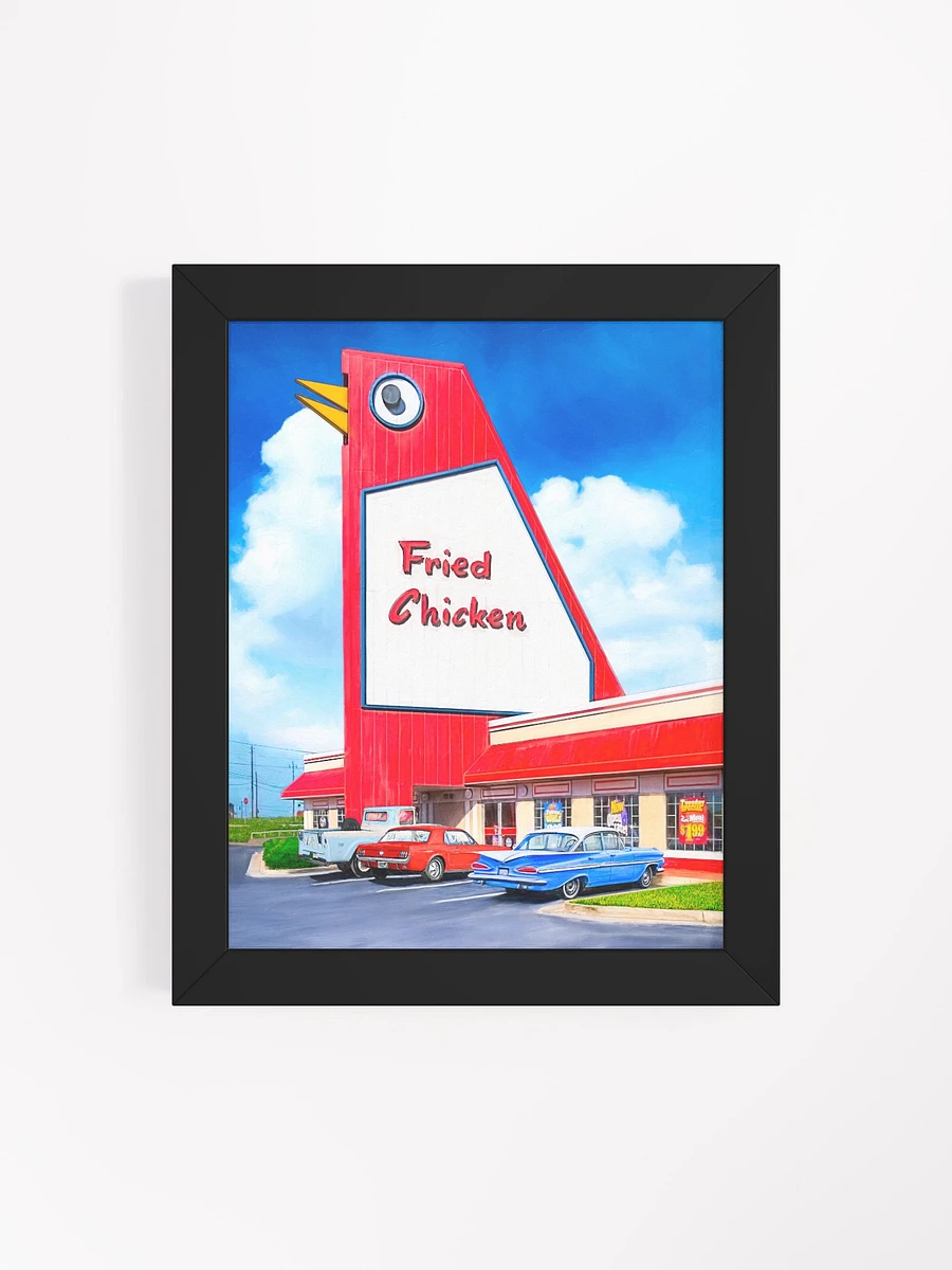 The Big Chicken – Marietta GA Framed Poster product image (76)