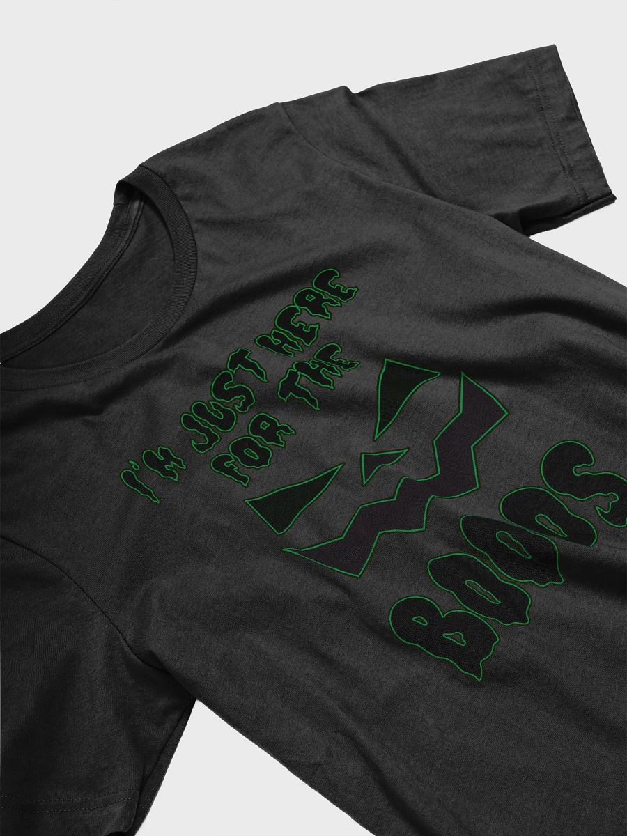 I'm Just Here For The Booos Ghost Face Halloween T-Shirt | Fun & Festive Tee for Halloween Parties product image (8)